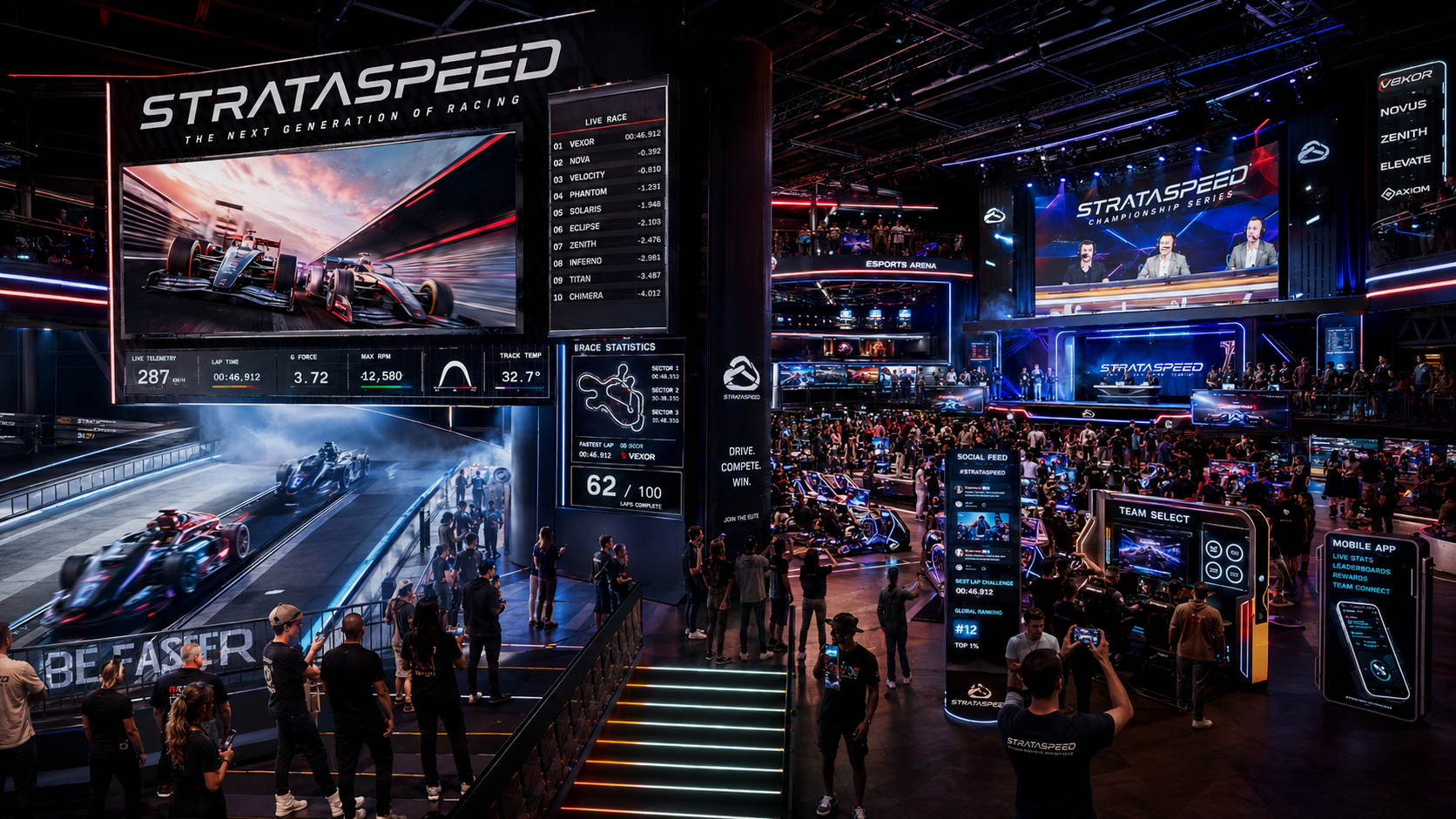 StrataSpeed esports integration concept