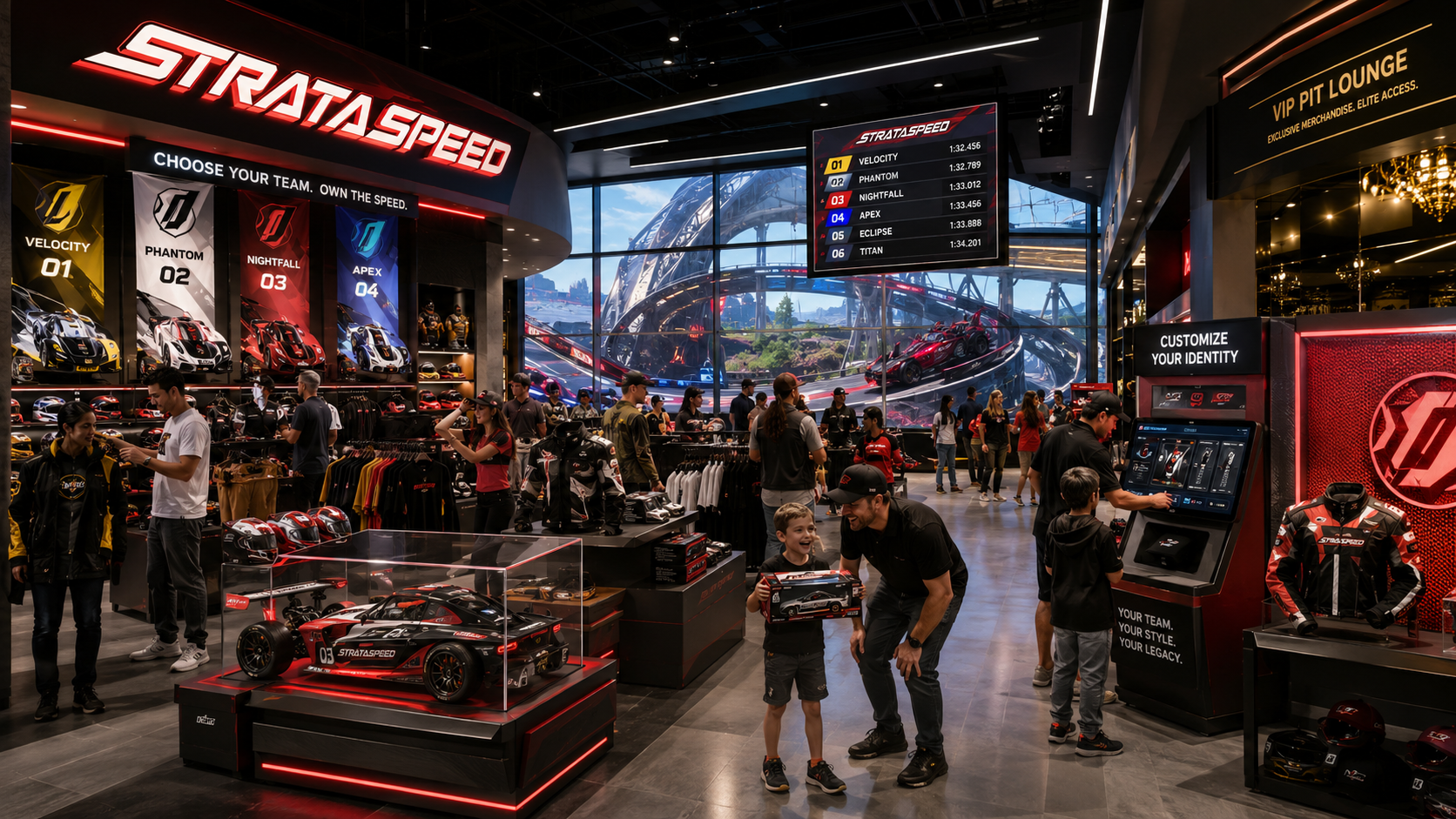 StrataSpeed merchandise concept